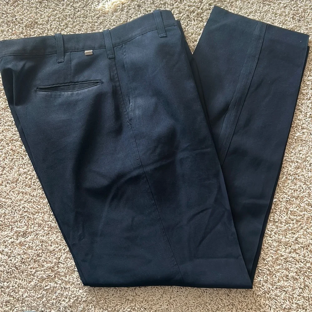 NOMEX FLAME RETARDANT PANTS by TSA Navy Blue Men’s Size 38 Waist/33 Length
